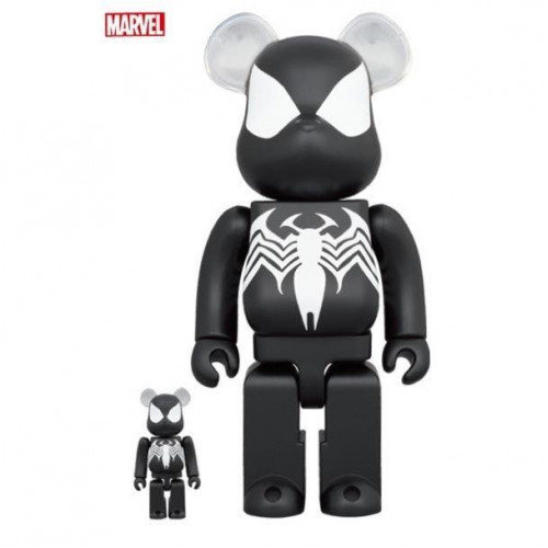 Bearbrick Spider-man Black Costume
